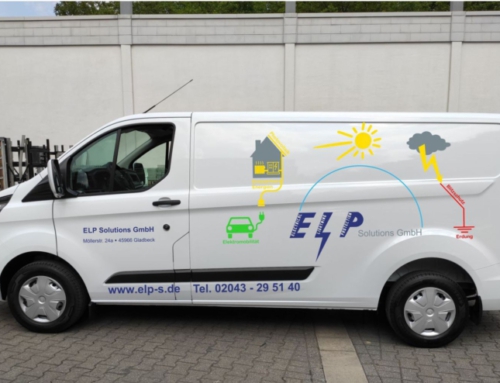 Neues Fahrzeug/neue Beschriftung  für die ELP Solutions GmbH